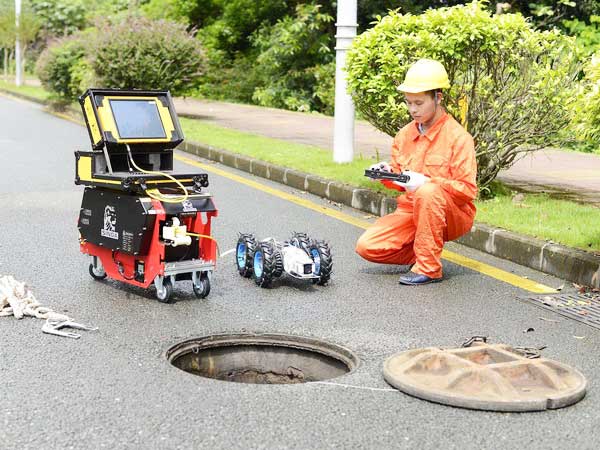 景洪管道机器人检测